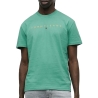 T-Shirt Vert Homme Tommy Hilfiger Reg Linearss