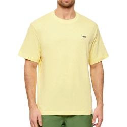 T-Shirt Jaune Homme Lacoste Essentiel