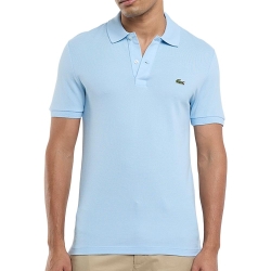 Polo Bleu Clair Homme Lacoste 3D3