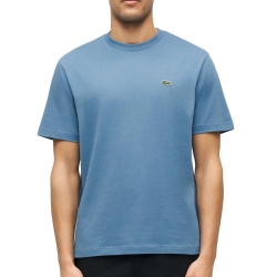 T-Shirt Bleu Homme Lacoste Essentiel