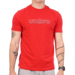 T-shirt Rouge Homme Umbro Outl Net
