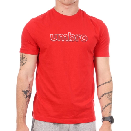T-shirt Rouge Homme Umbro Outl Net