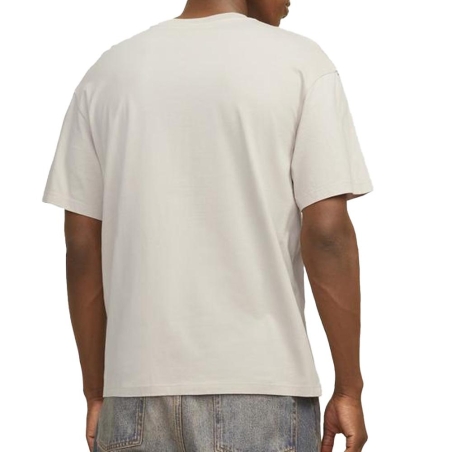 T-Shirt Beige Homme Jack & Jones Whislington