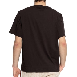 T-Shirt Noir Homme Lacoste Essentiel