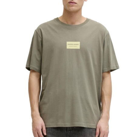 T-Shirt Vert Homme Jack & Jones Jjfrank