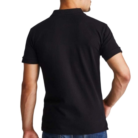 Polo Noir Homme Airness Predator