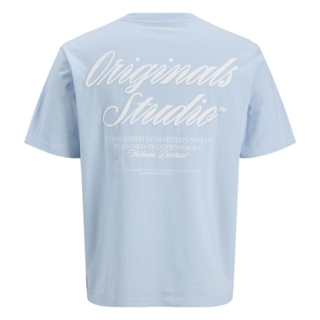 T-Shirt Bleu Homme Jack & Jones Norrebro