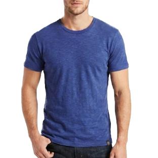 T-shirt Bleu Homme Paname Brothers TED