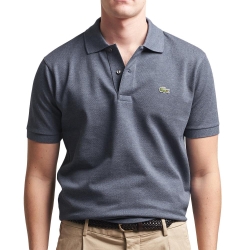 Polo Bleu Chiné Homme Lacoste Polo Classic Fit