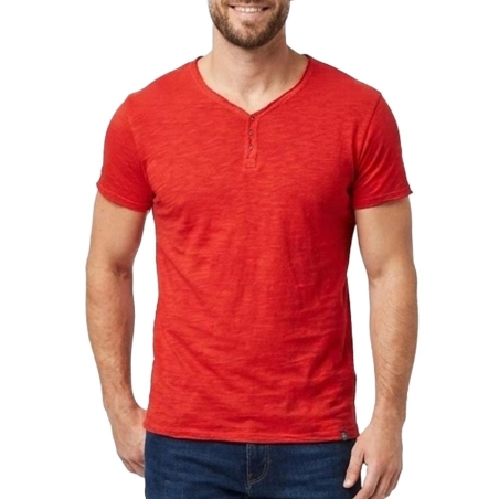 T-shirt Rouge Homme Paname Brothers TAZIO