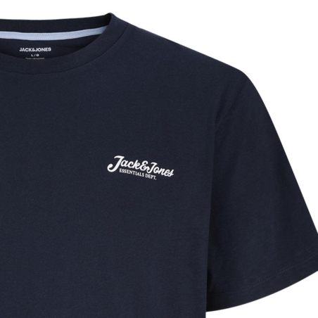 T-Shirt Marine Homme Jack & Jones Beau