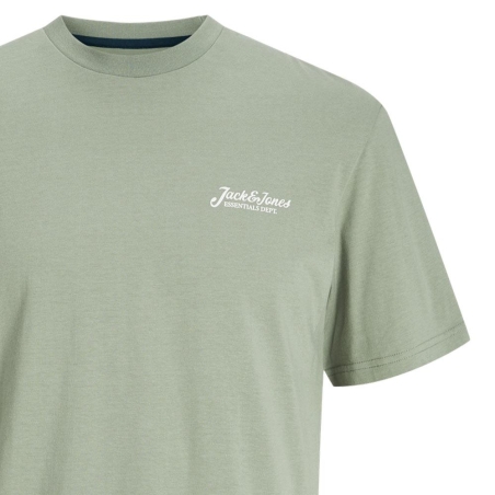 T-Shirt Vert Homme Jack & Jones Beau