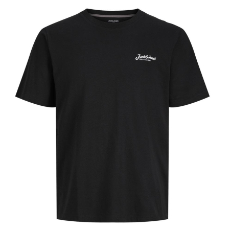T-Shirt Noir Homme Jack & Jones Beau